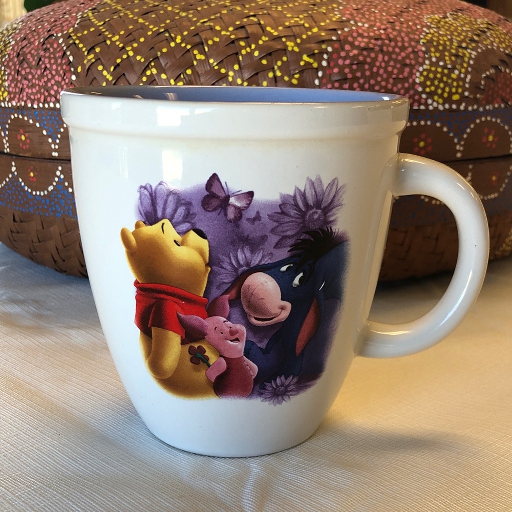 Disney Winnie the Pooh mug with Eeyore & Piglet